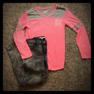 Justice long sleeve TShirt